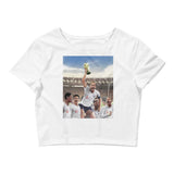 England World Cup Team Crop Tee - White